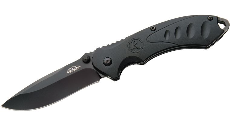 Remington - F.A.S.T. Series Assisted Opener - Aluminum - 440 Stainless - Black - 3.5"