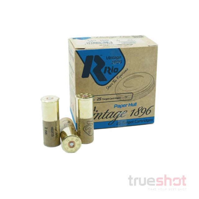 Rio Vintage 1896 Paper Hull 12 Gauge # 7.5 Shot