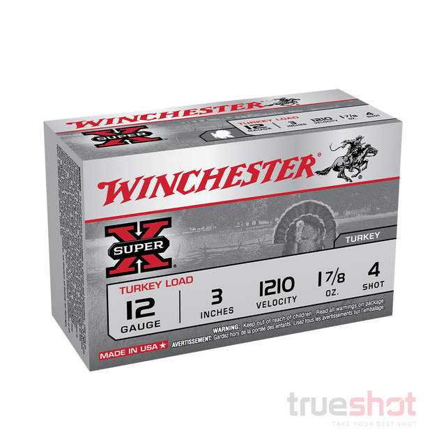 Winchester 12 Gauge 4 Shot, 3 in, 1210 FPS