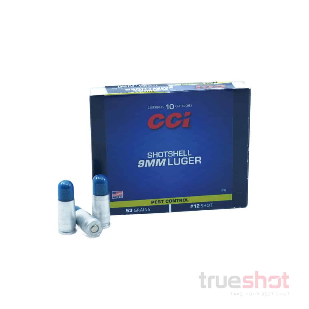 Pest Control - 9mm - 53 Grain - #12 Shot - Aluminum Ammo