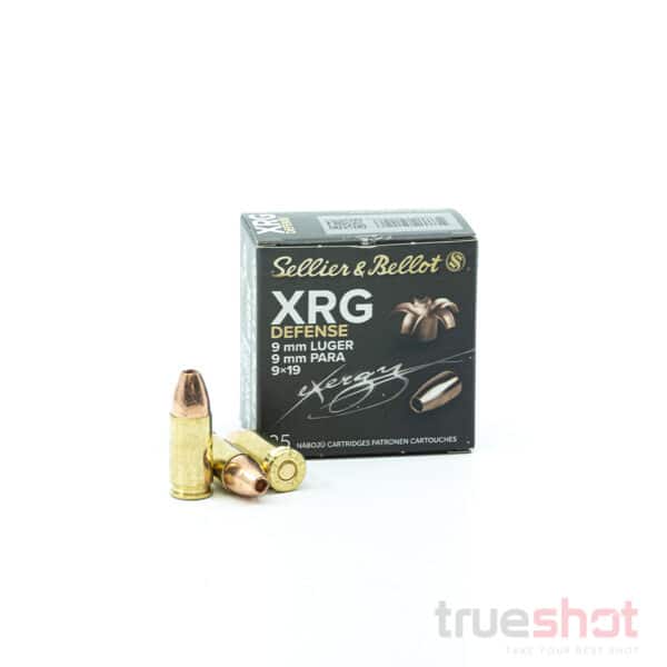 Sellier and Bellot 9mm Ammo, 100 Grain, Exergy, 1000 Round Box