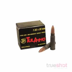 TulAmmo 7.62x39, 122 Grain, HP