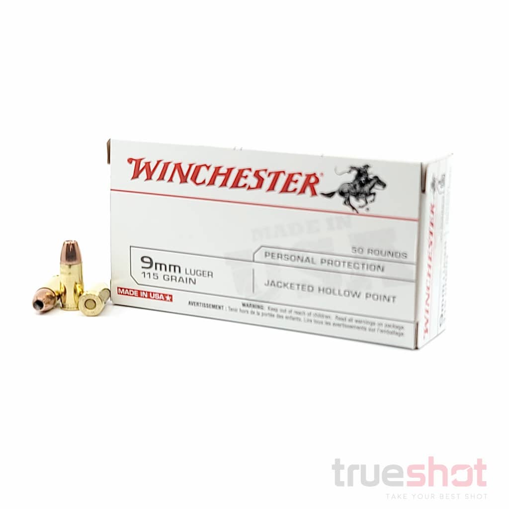 Personal Protection - 9mm - 115 Grain - JHP Ammo