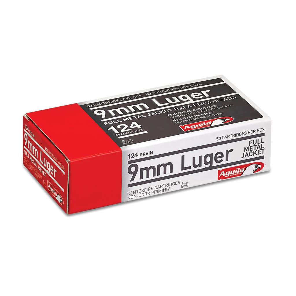 9mm - 124 Grain - FMJ - Bulk Pack Ammo