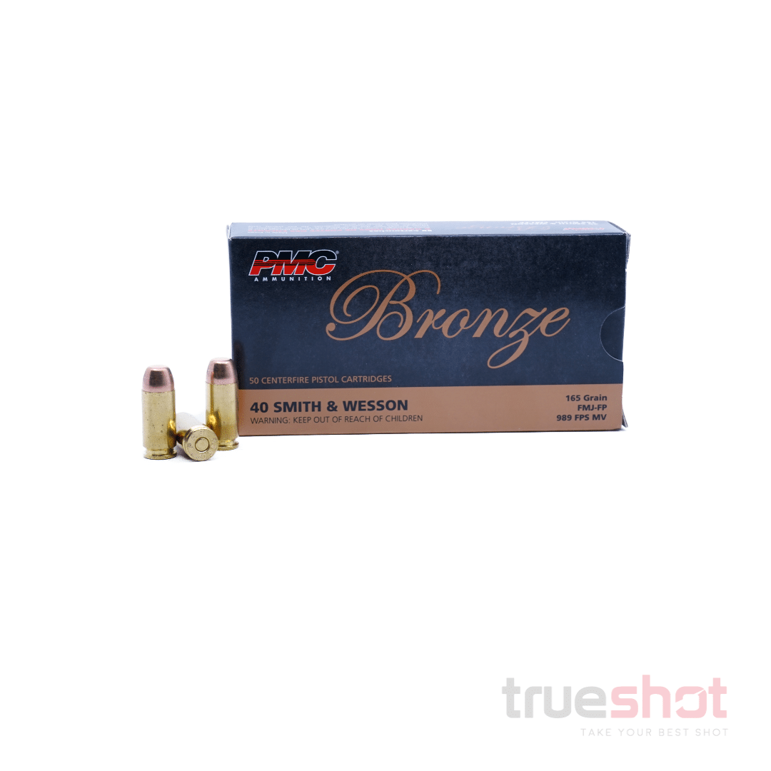 PMC – Bronze – 40 S&W – 165 Grain – FMJ