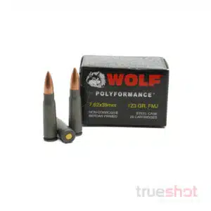 Wolf Ammunition - Polyformance - 7.62x39 - 123 Grain - FMJ