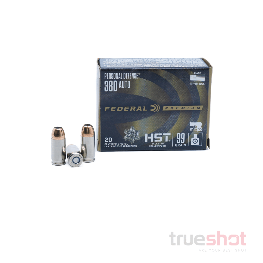 Premium HST - 380 Auto - 99 Grain - JHP Ammo