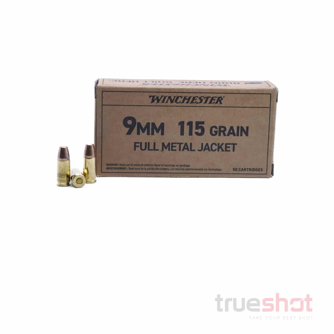 Service Grade - 9mm - 115 Grain - FMJ Ammo