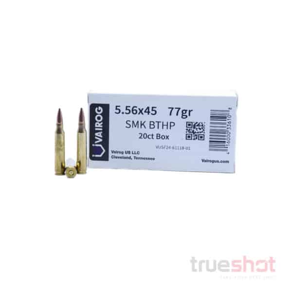 Vairog 5.56x45mm 77 Grain SMK HPBT - High-Quality Ammunition for ...